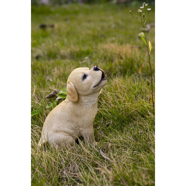 HiLine Gift Ltd. Howling Yellow Labrador puppy Wayfair